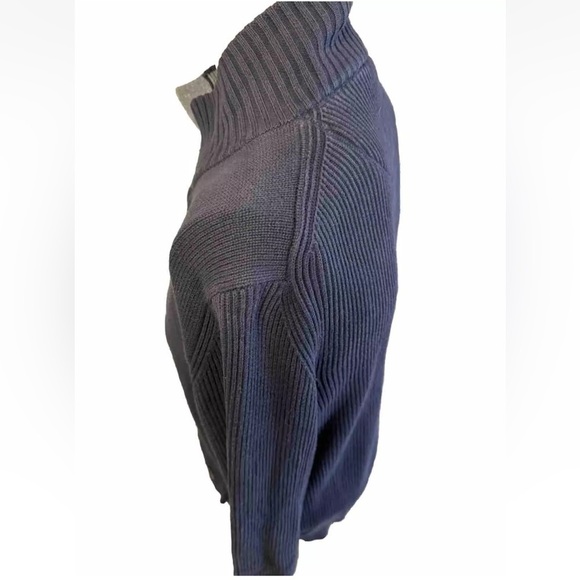 Canterbury of New Zealand M Mens Blue Button up Cardigan Sweater Academia $168 - Picture 6 of 12